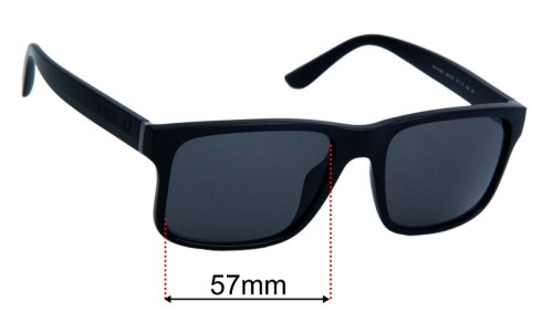 Polo Polo PH 4195U Replacement Lenses 57mm wide 