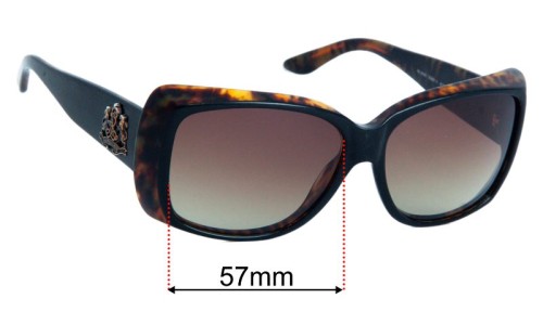 Polo RL 8080 Lentilles de Remplacement 57mm wide 