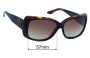 Sunglass Fix Verres de Remplacement pour Ralph Lauren RL 8080 - 57mm Wide 