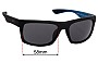 Sunglass Fix Verres de Remplacement pour Zeal Drifter - 58mm Wide 