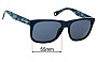 Sunglass Fix Replacement Lenses for Hugo Boss BO 0106/S - 55mm Wide 