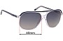 Sunglass Fix Verres de Remplacement pour Ray-Ban RB2198 Bill - 60mm Wide 