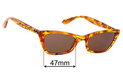 Ray-Ban RB5499 Lady Burbank Verres de Remplacement 47mm wide 