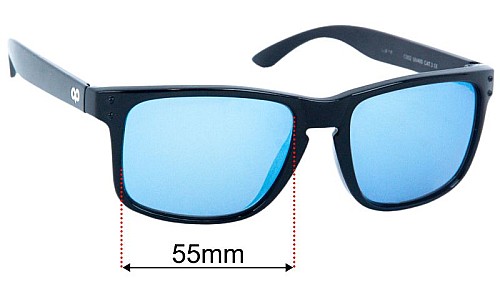 Kypers Coconut COC002 Replacement Lenses 55mm wide 