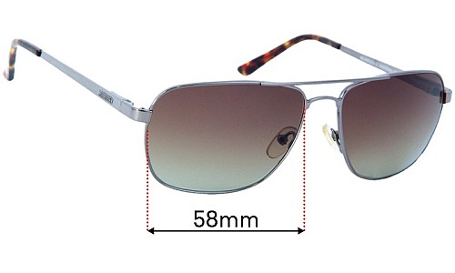 Morrissey Comrade Lentes de Repuesto 58mm wide 