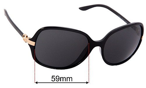 Polo RL 8064  Lentilles de Remplacement 59mm wide 