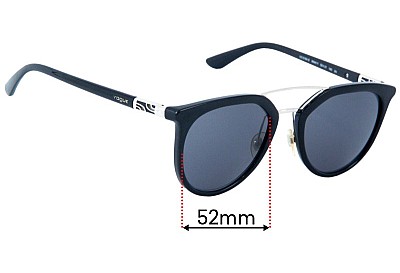 Vogue VO5164-S Verres de Remplacement 52mm wide 