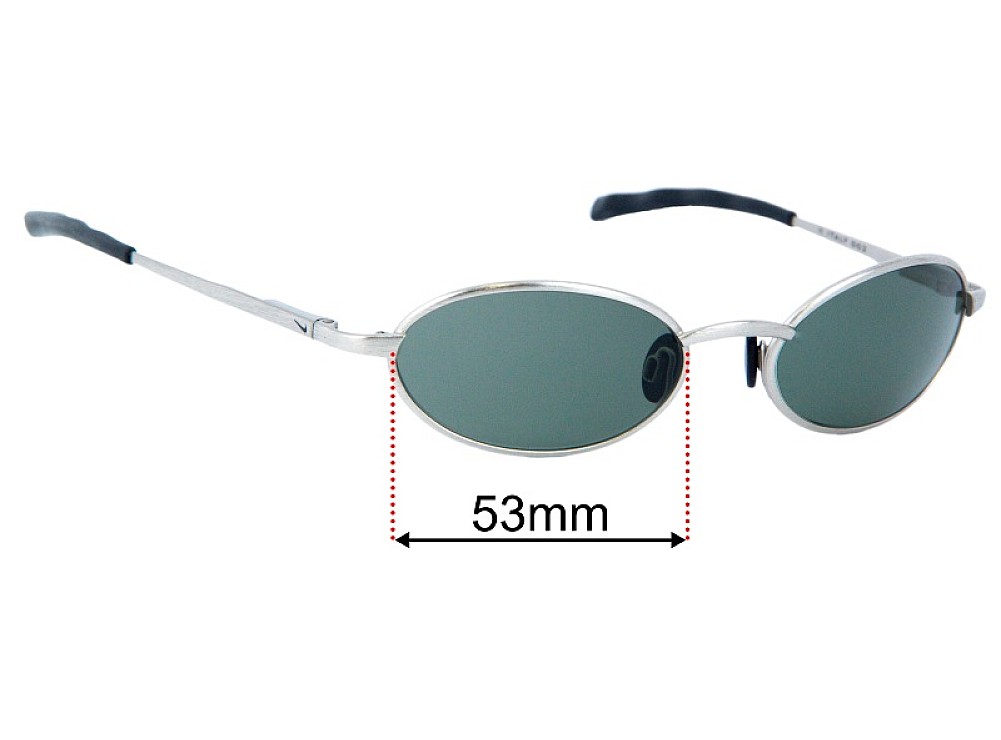 Sunglass Fix Replacement Lenses for Nike Vintage 002 - 53mm Wide Sunglass Fix Replacement Lenses for Nike Vintage 002 - 53mm Wide