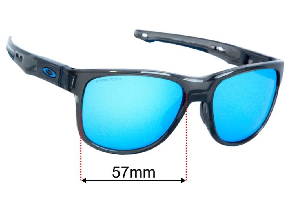 Sunglass Fix Lentilles de Remplacement pour Oakley Crossrange R OO9359 - 57mm Wide Sunglass Fix Lentilles de Remplacement pour Oakley Crossrange R OO9359 - 57mm Wide