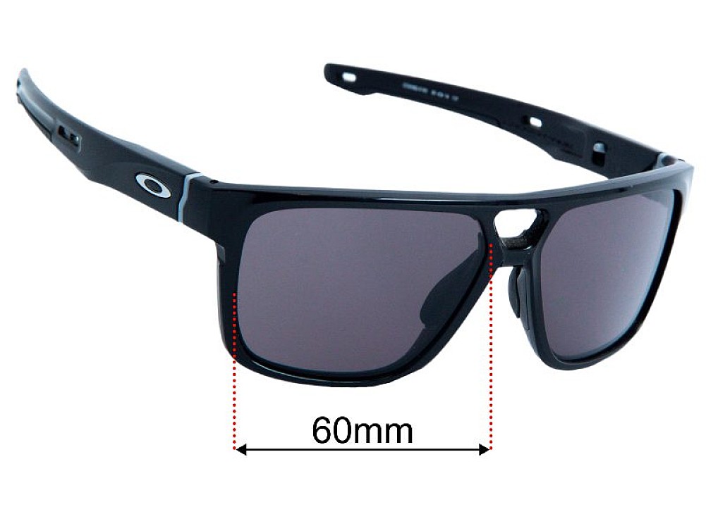 Sunglass Fix Replacement Lenses for Oakley Crossrange Patch OO9382 - 60mm Wide Sunglass Fix Replacement Lenses for Oakley Crossrange Patch OO9382 - 60mm Wide