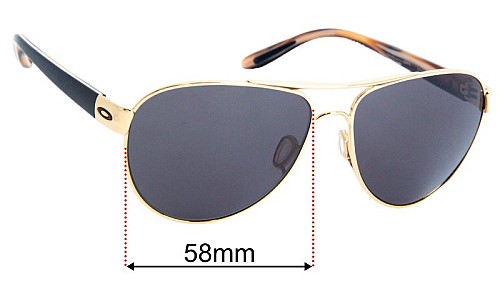 Oakley Disclosure OO4110 Replacement Lenses 58mm wide 