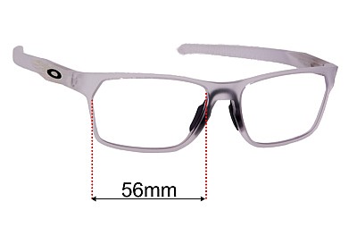 Oakley Hex Jector Asian Fit OX8174F Verres de Remplacement 56mm wide 
