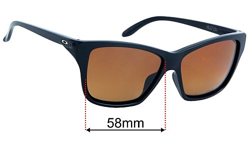 Oakley Hold On OO9298 Lentilles de Remplacement 58mm wide 