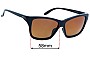 Sunglass Fix Verres de Remplacement pour Oakley Hold On OO9298 - 58mm Wide 
