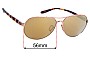 Sunglass Fix Verres de Remplacement pour Oakley Tie Breaker OO4108 - 56mm Wide 