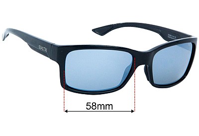 Smith Dolen Replacement Lenses 58mm wide 