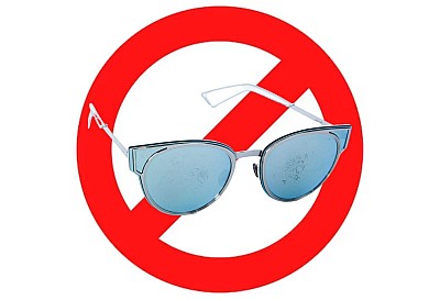 Christian Dior Sculpt F Palladium Replacement Lenses 0mm wide 