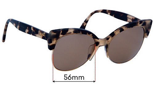 Sunglass Fix Replacement Lenses for Maui Jim MJ817 Mariposa - 56mm Wide Sunglass Fix Replacement Lenses Maui Jim MJ817 Mariposa - 56mm Wide