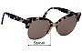 Sunglass Fix Replacement Lenses for Maui Jim MJ817 Mariposa - 56mm Wide 