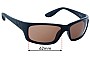 Sunglass Fix Lentes de Repuesto para Costa Del Mar Jose - 62mm Wide 