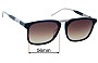 Sunglass Fix Replacement Lenses for Gucci GG0842S - 56mm Wide 