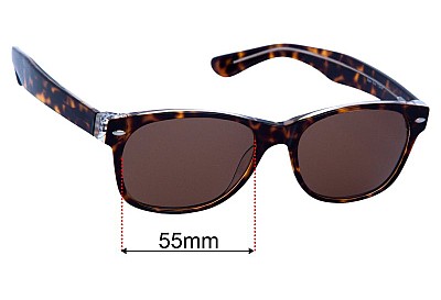 MCRX New York Replacement Lenses 55mm wide 