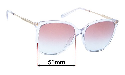 Sunglass Fix Replacement Lenses for Michael Kors MK2169 Avellino 56mm Wide 