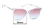 Sunglass Fix Replacement Lenses for Michael Kors MK2169 Avellino 56mm Wide 