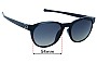 Sunglass Fix Verres de Remplacement pour Oakley Reedmace OO9126F (Low Bridge Fit) - 54mm Wide 