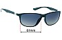 Sunglass Fix Replacement Lenses for Ray-Ban RB4213-F Liteforce - 61mm Wide 