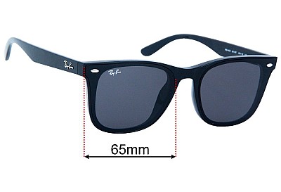 Ray Ban RB4420 Replacement Lenses 65mm wide 