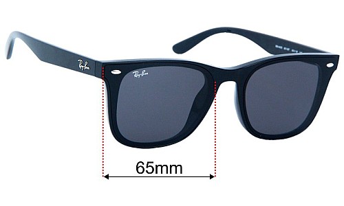Ray Ban RB4420 Replacement Lenses 65mm wide 