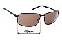 Sunglass Fix Ersatzgläser für Serengeti Wanamaker - 65mm Wide 