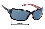 Sunglass Fix Lentes de Repuesto para Costa Del Mar Isabela - 64mm Wide 