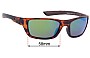 Sunglass Fix Replacement Lenses for Costa Del Mar Whitetip - 58mm Wide 