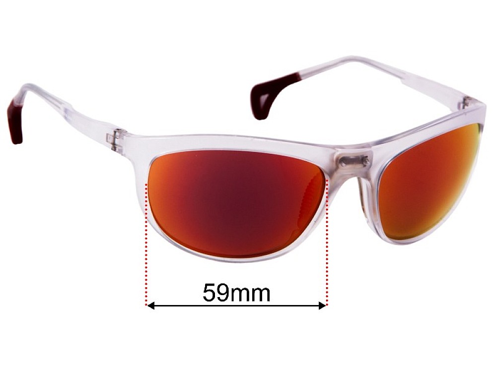 Sunglass Fix Lentilles de Remplacement pour District Vision Takeyoshi - 59mm Wide Sunglass Fix Lentilles de Remplacement pour District Vision Takeyoshi - 59mm Wide