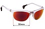 Sunglass Fix Verres de Remplacement pour District Vision Takeyoshi - 59mm Wide 