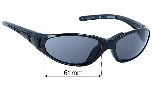 Liberty Sport Liberty Sport Chopper Ersatzlinsen 61mm wide 