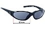 Sunglass Fix Ersatzgläser für Liberty Sport Liberty Sport Chopper - 61mm Wide 