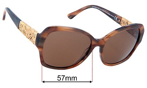 Sunglass Fix Replacement Lenses for Maui Jim MJ530 Swaying Palms - 57mm Wide Maui Jim MJ530 Swaying Palms Replacement Lenses 57mm wide