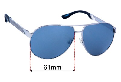 Sundog Uptown Replacement Lenses 61mm wide 