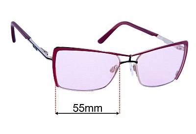 Cazal MOD 4213 Verres de Remplacement 55mm wide 