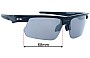 Sunglass Fix Replacement Lenses for Oakley Bisphaera OO9400 - 68mm Wide 