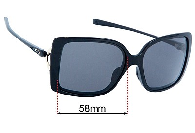 Oakley Splash OO9258 Verres de Remplacement 58mm wide 