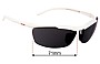 Sunglass Fix Replacement Lenses for Zerorh+ RH616 - 71mm Wide 