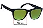 Sunglass Fix Verres de Remplacement pour Goodr Beelzebub's Bourbon Burpees - 56mm Wide 