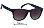 Sunglass Fix Replacement Lenses for Goodr Infinite Drip - 53mm Wide 