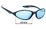 Sunglass Fix Replacement Lenses for Julbo Nomad - 61mm Wide 