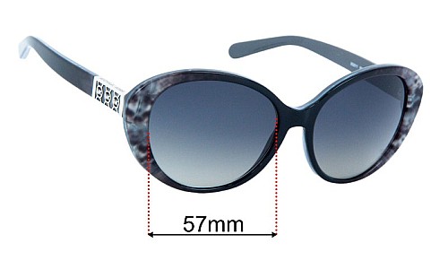 Michael Kors MK6012 Puerto Banus Replacement Lenses 57mm wide 