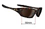 Sunglass Fix Verres de Remplacement pour Oakley Twenty XX OO9157 (2012) - 55mm Wide 